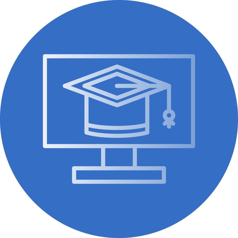 E Learning Vector Icon Design
