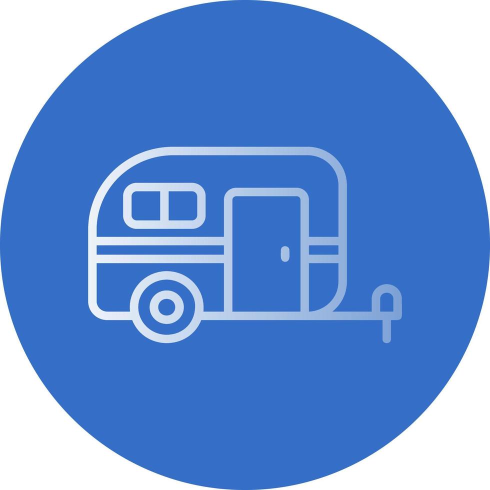 diseño de icono de vector de caravana