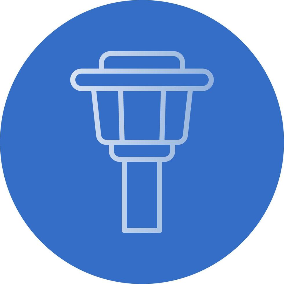 Control Tower Vector Icon Design