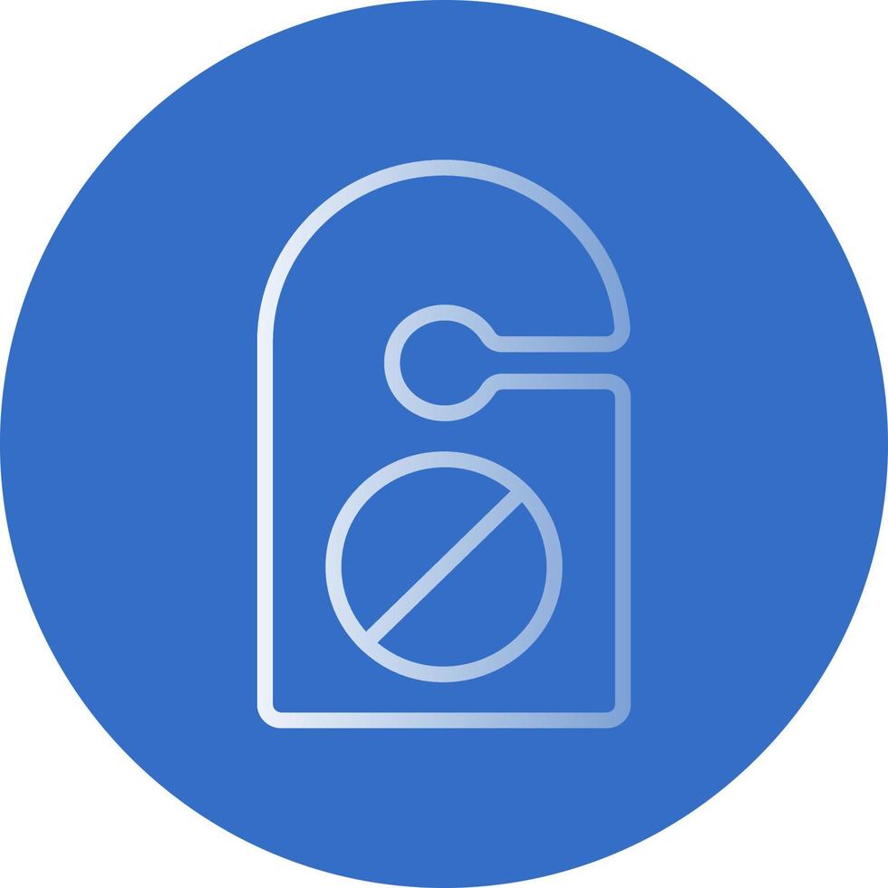 Do Not Disturb Vector Icon Design