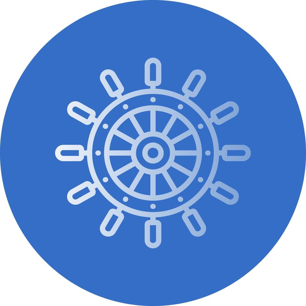 Rudder Vector Icon Design