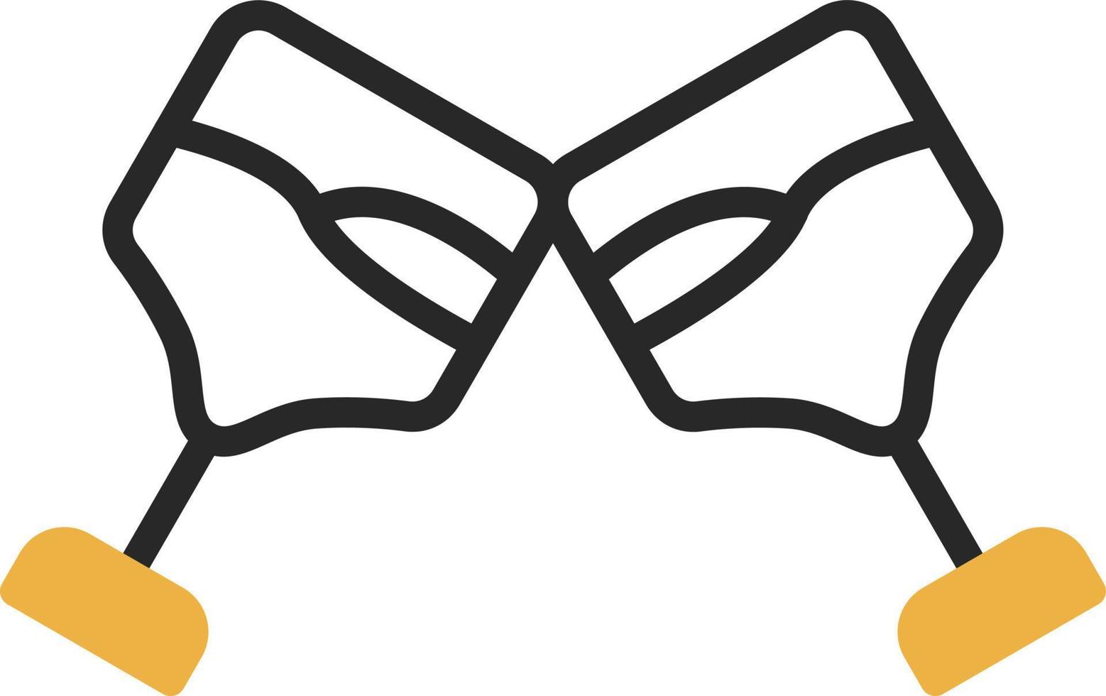 Champagne Glass Vector Icon Design