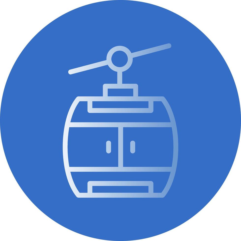 Gondola Vector Icon Design