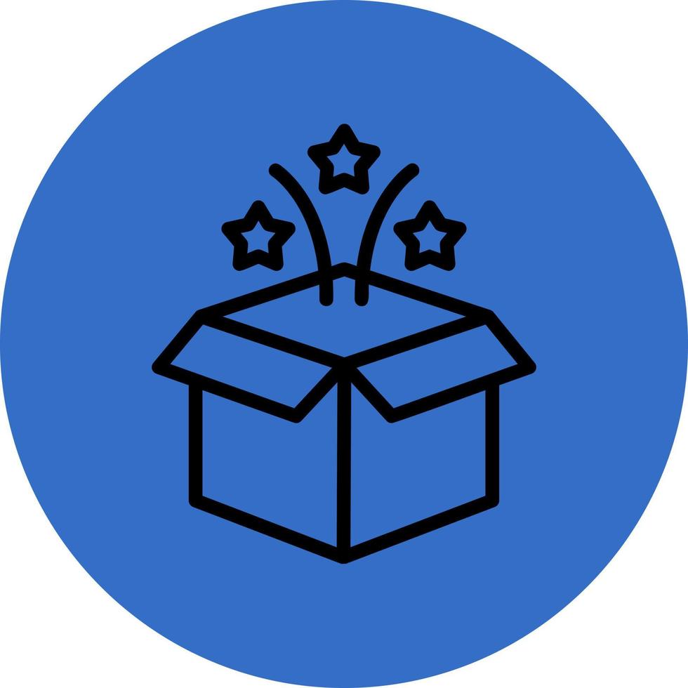 Magic Box Vector Icon Design