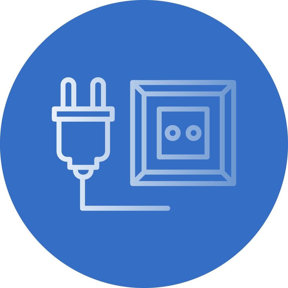 Unplugged Vector Icon Design