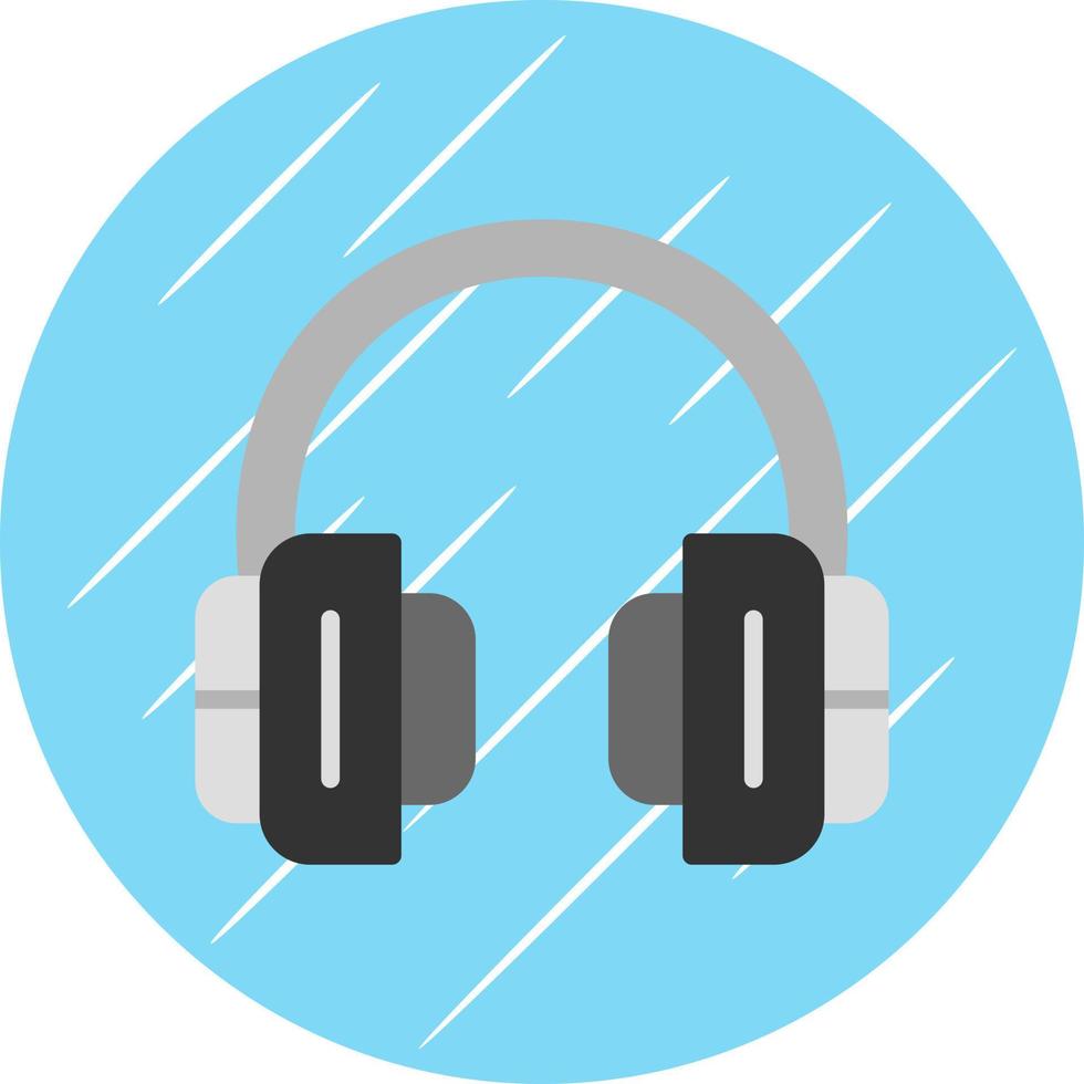 diseño de icono de vector de auriculares