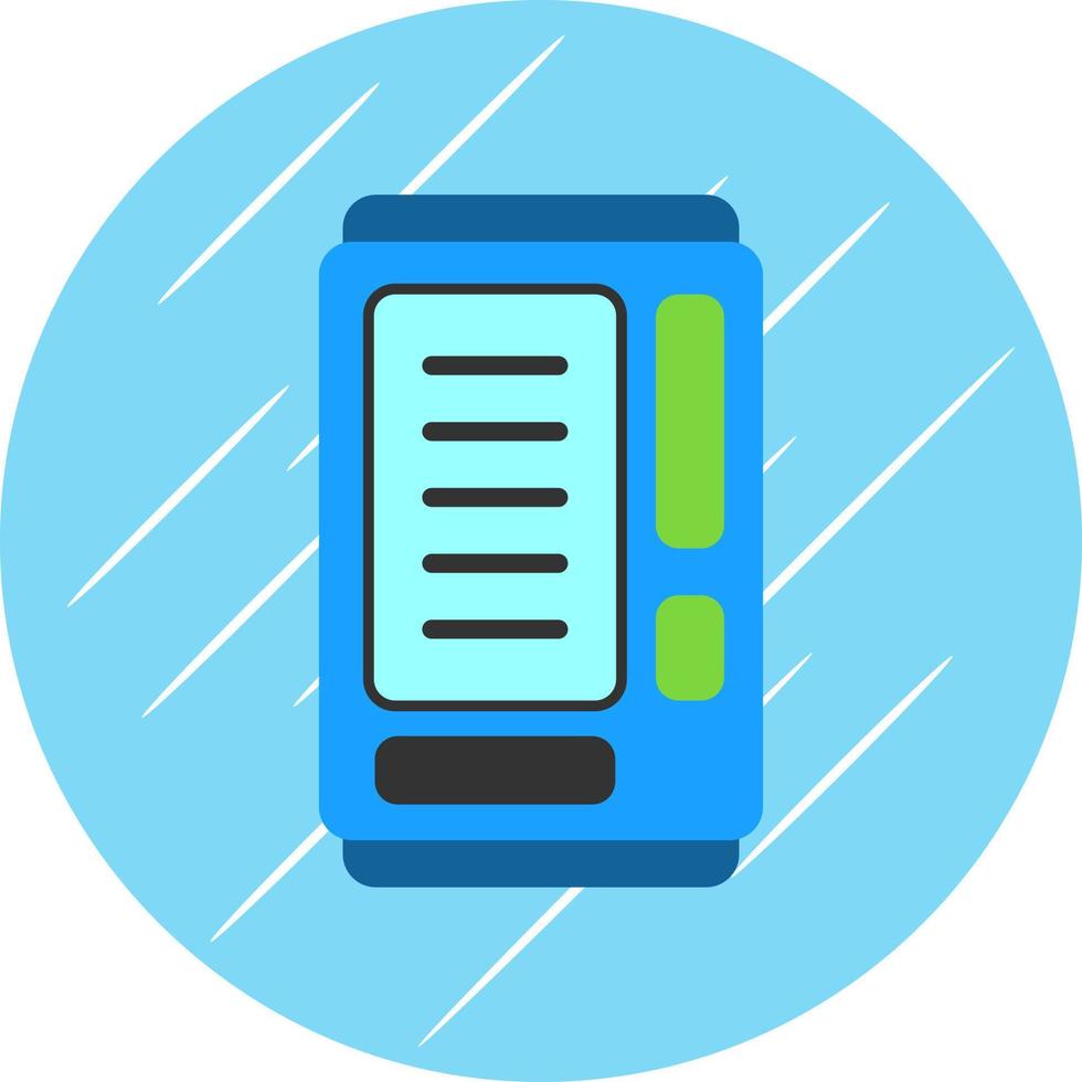 Vending Machine Vector Icon Design