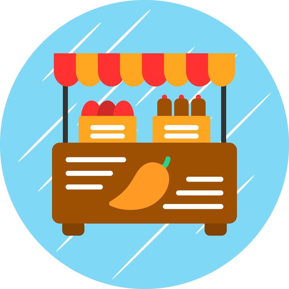 diseño de icono de vector de mercado