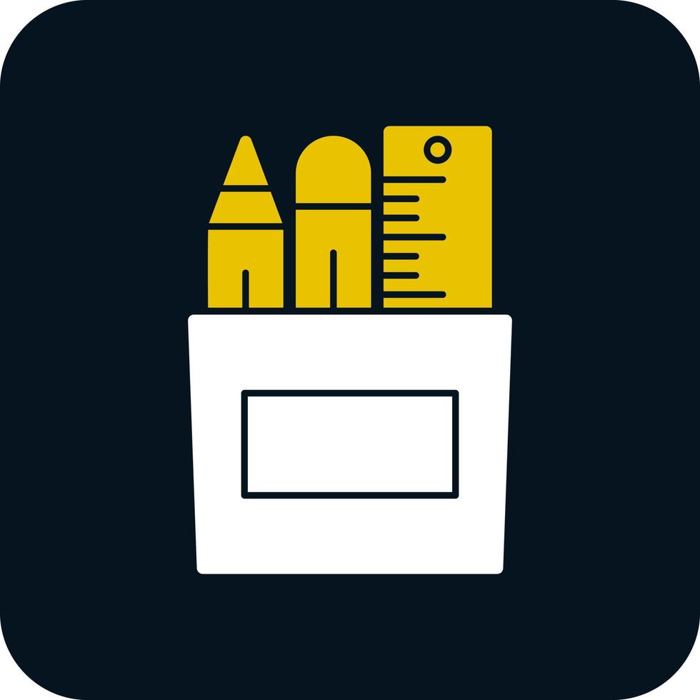 Stationery Vector Icon Design