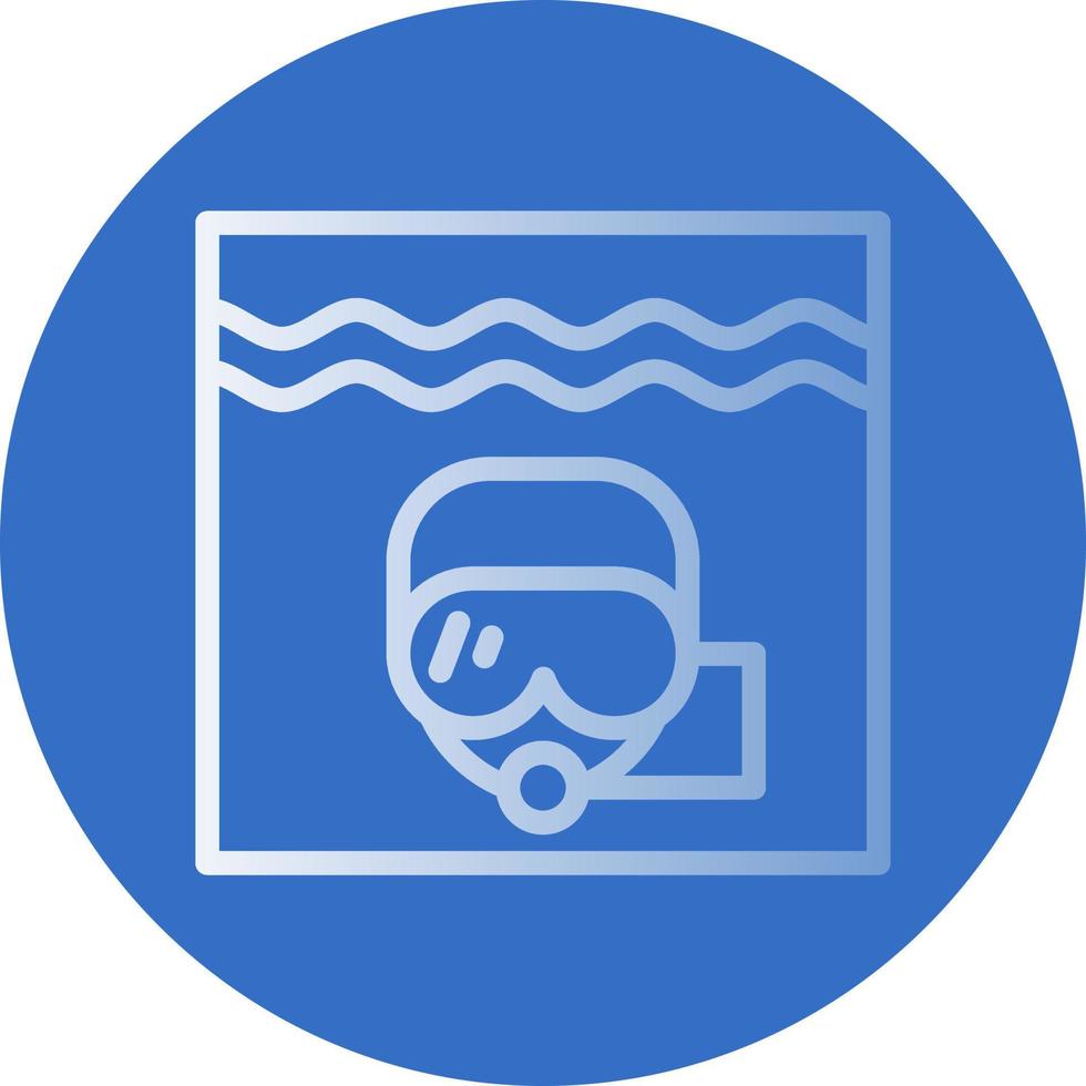 Diver Vector Icon Design