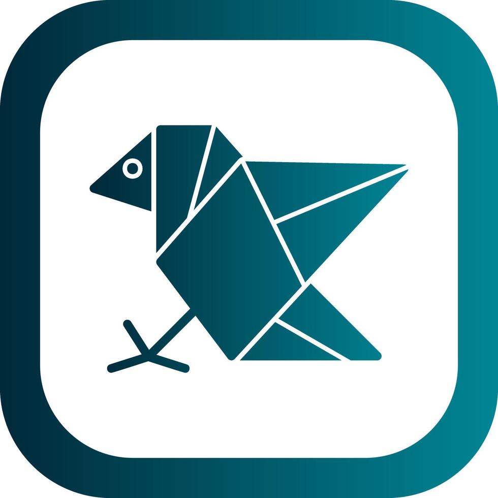 Origami Vector Icon Design
