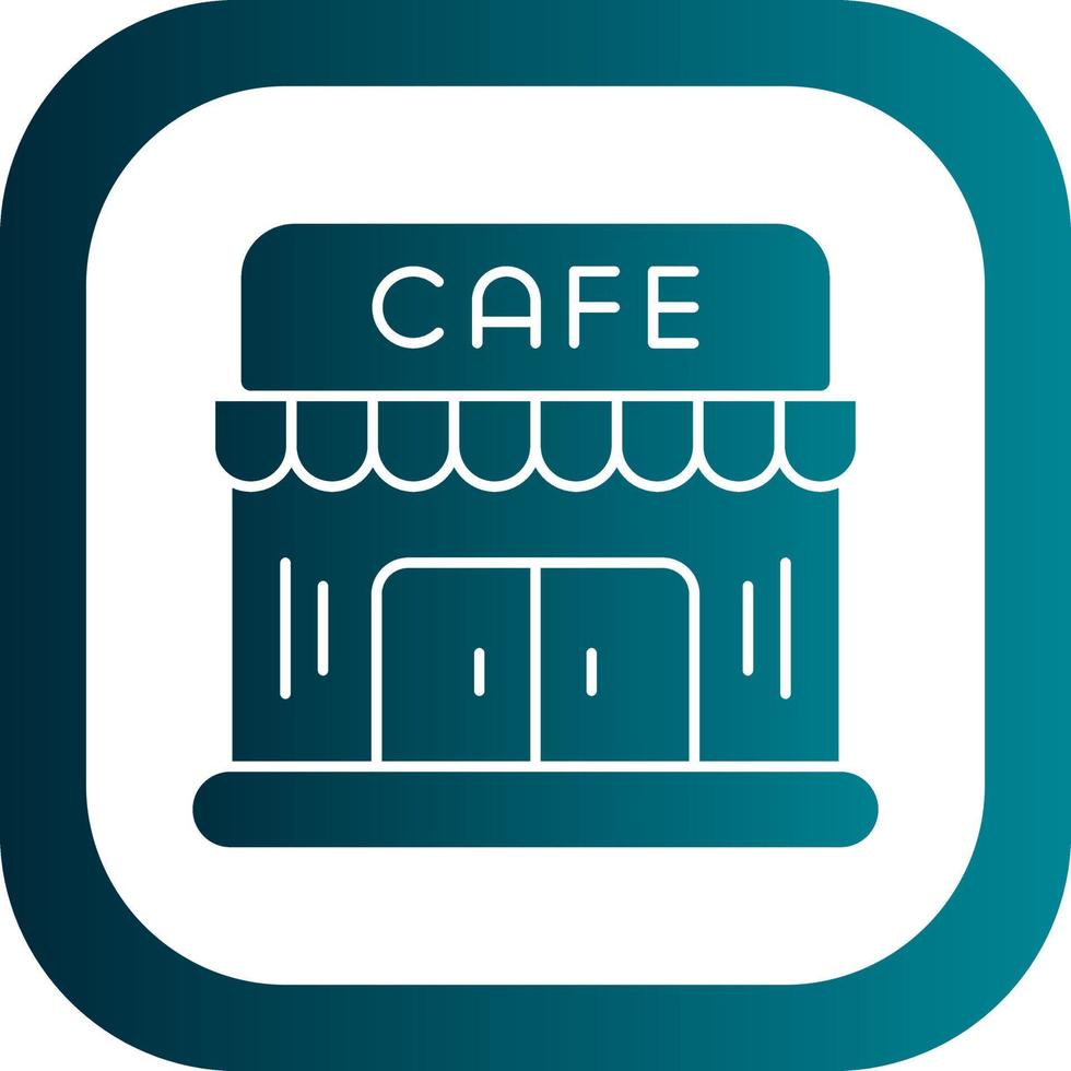 Cafe Vector Icon Design