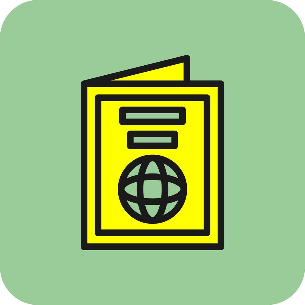 Passport Vector Icon Design