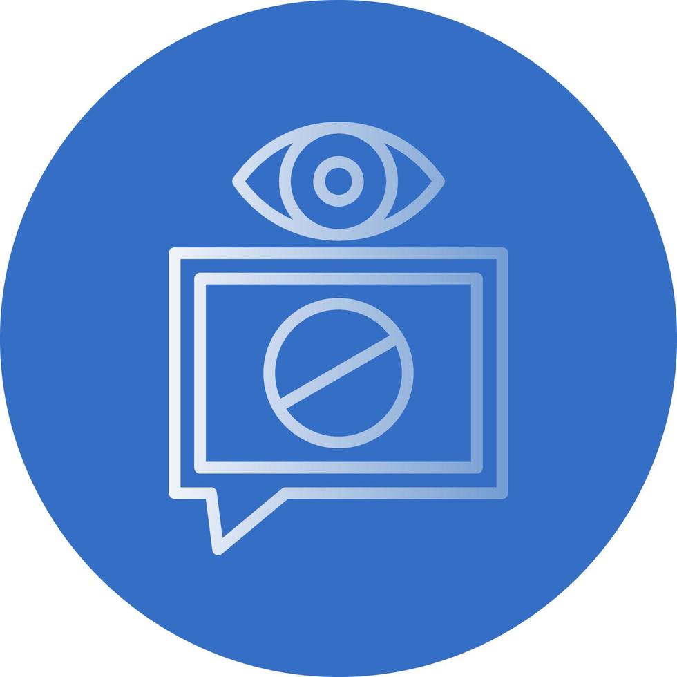 Lurker Vector Icon Design