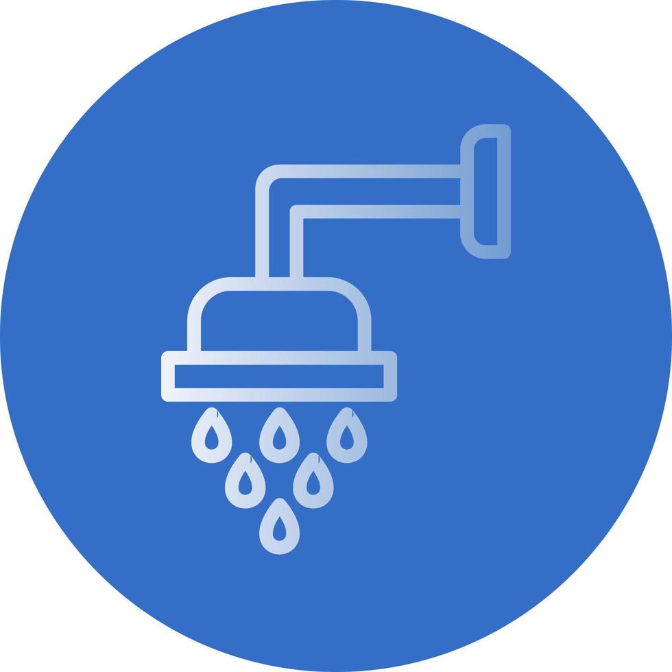 Shower Head Vector Icon Design