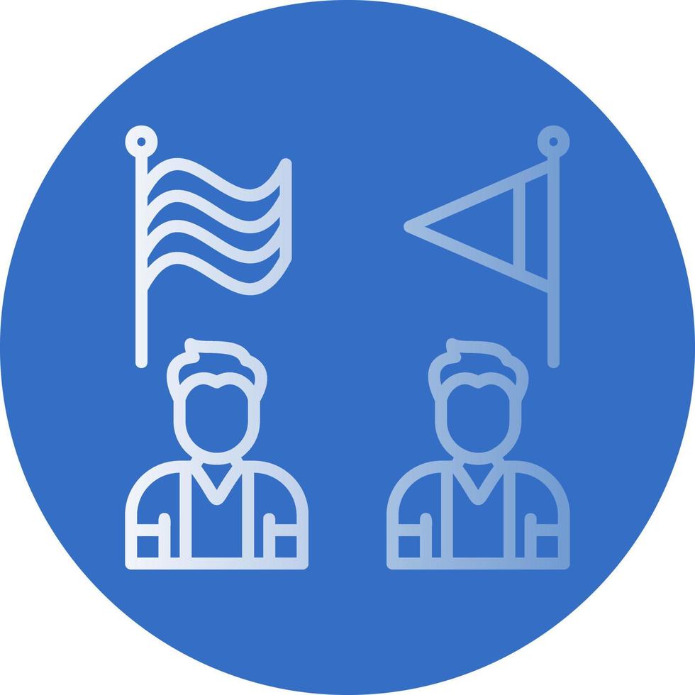 diseño de icono de vector de partido político