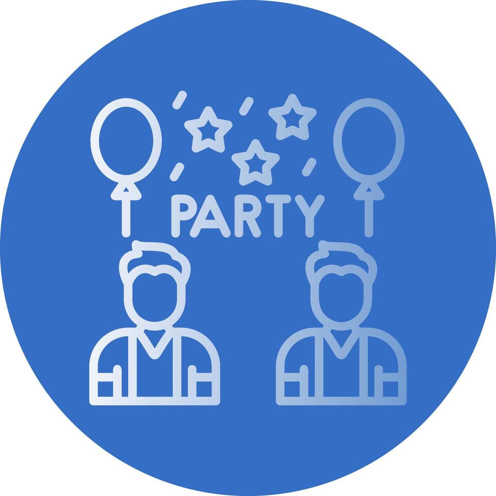 Party Vector Icon Design