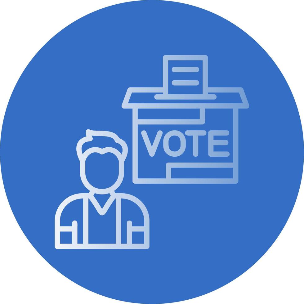 Polling Vector Icon Design