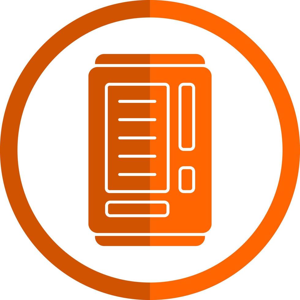 Vending Machine Vector Icon Design
