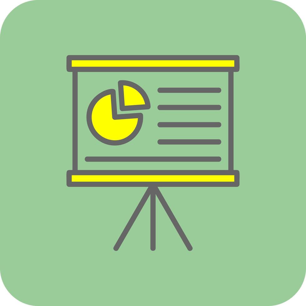 Presentation Vector Icon Design