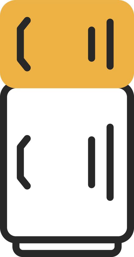 Fridge Vector Icon Design