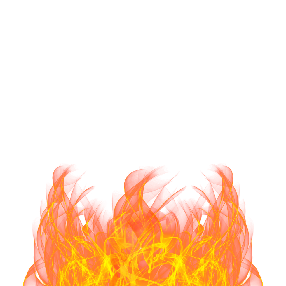 transparent fire flame png