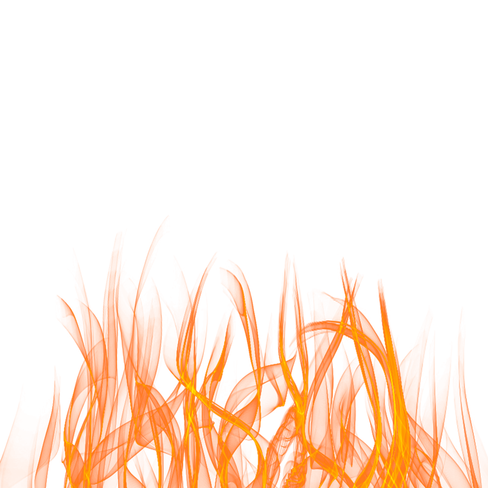 transparent fire flame png