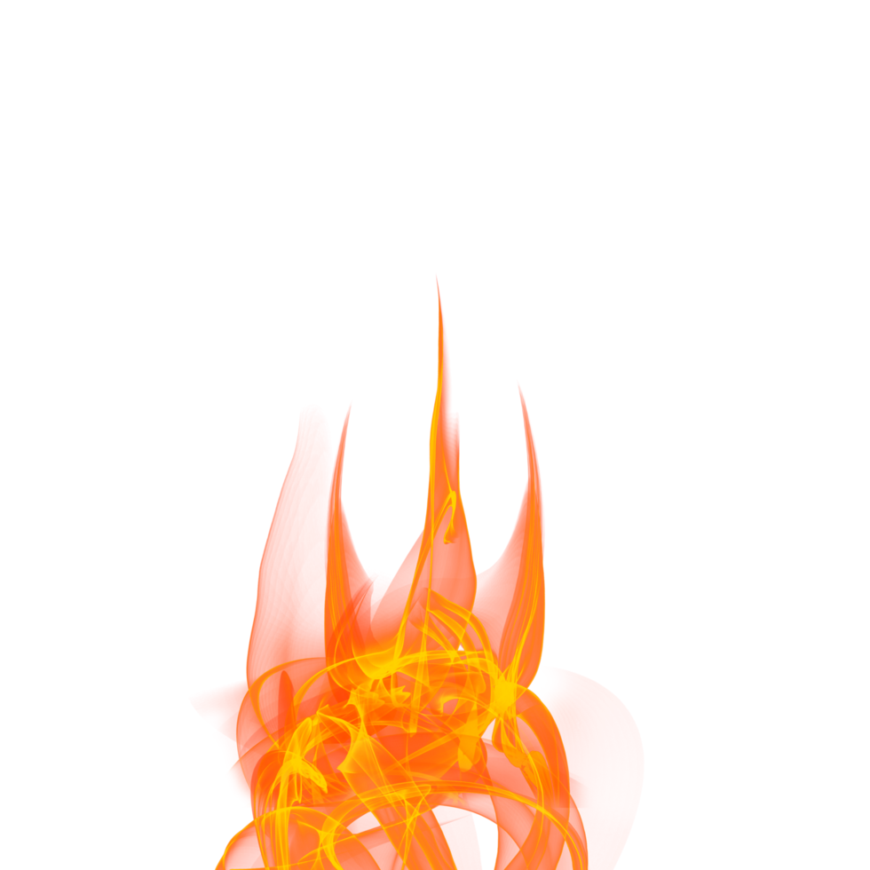 transparent fire flame png