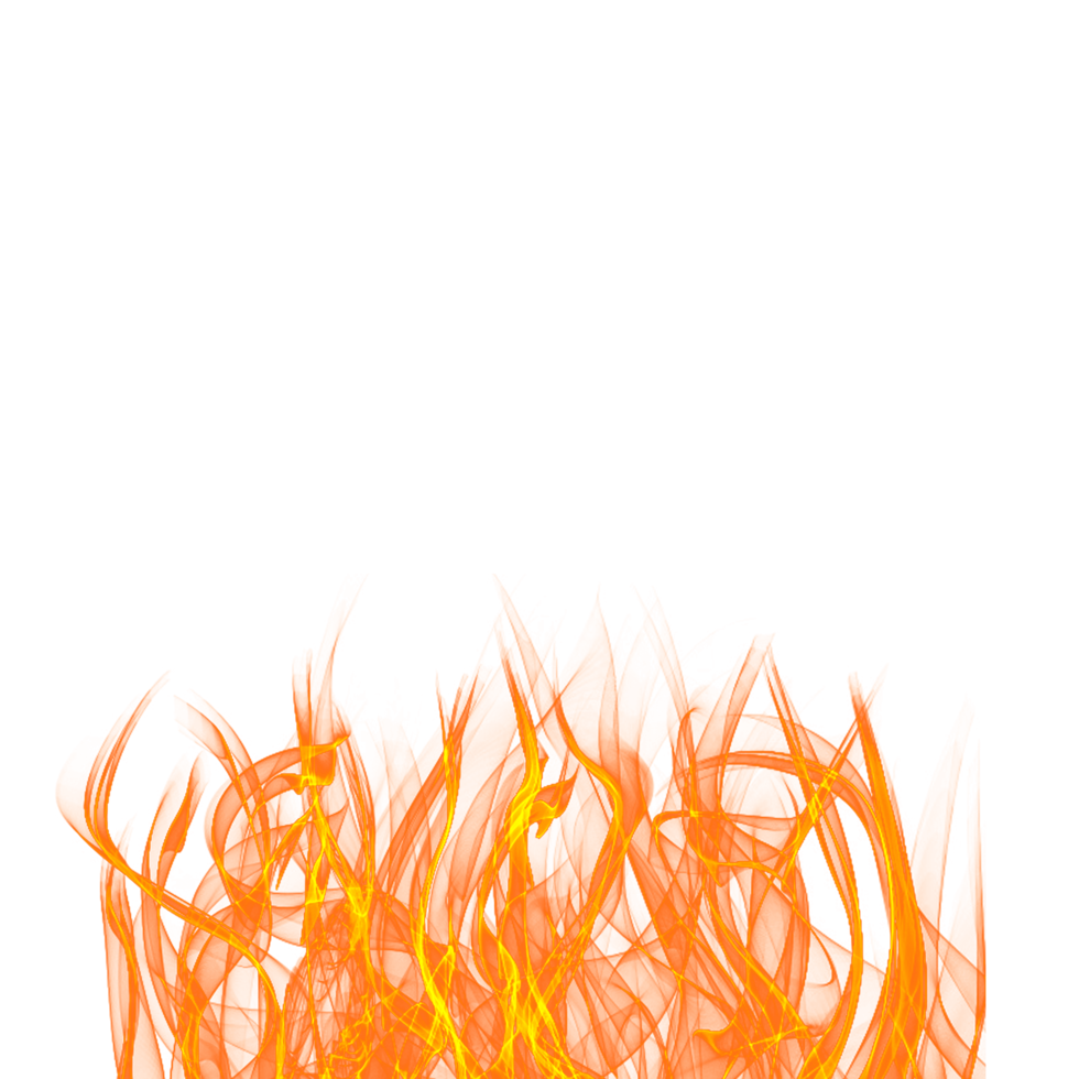 transparent fire flame png