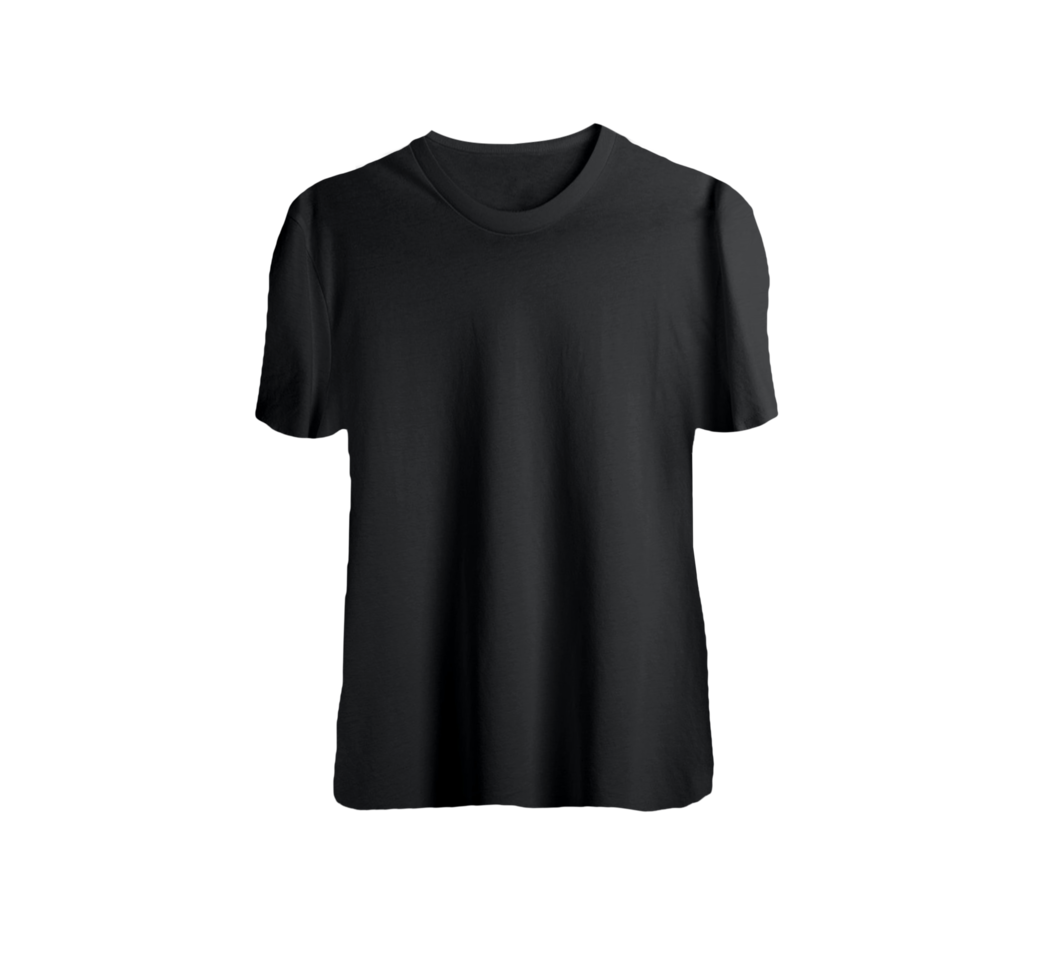 T-shirt noir png