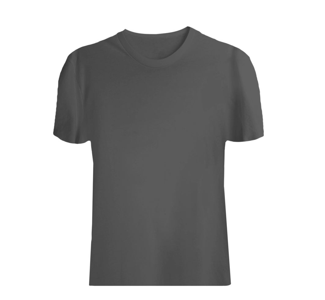 svart t -shirt png