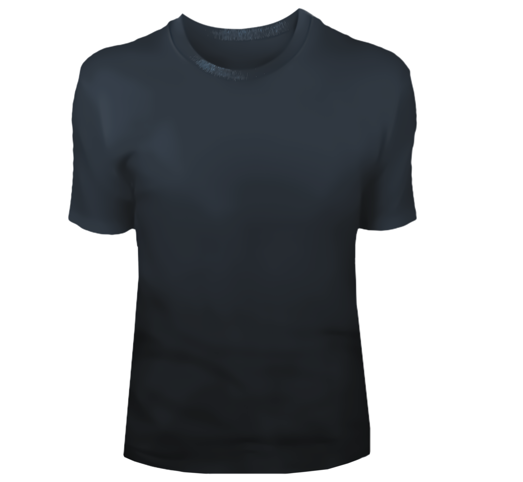 isolé noir T-shirt png