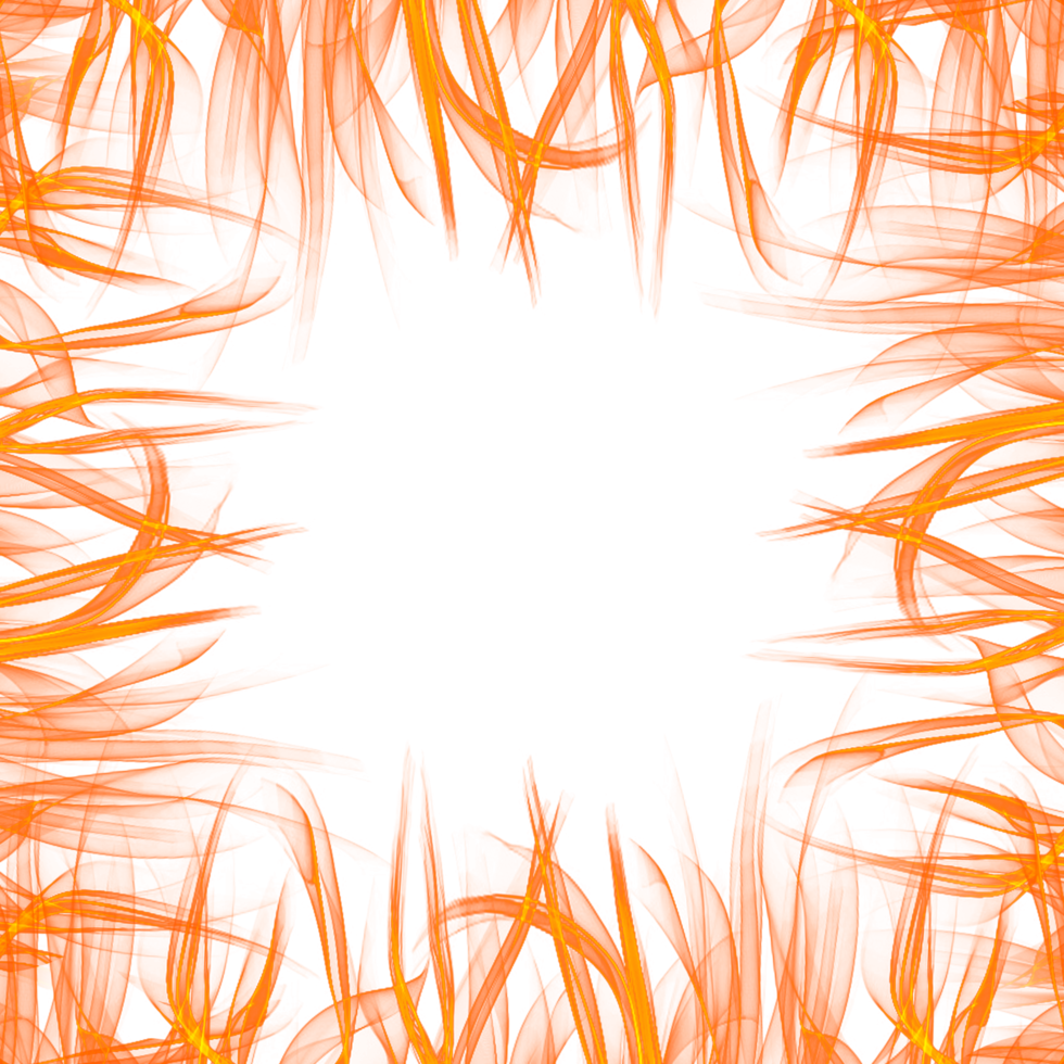 square fire frame png