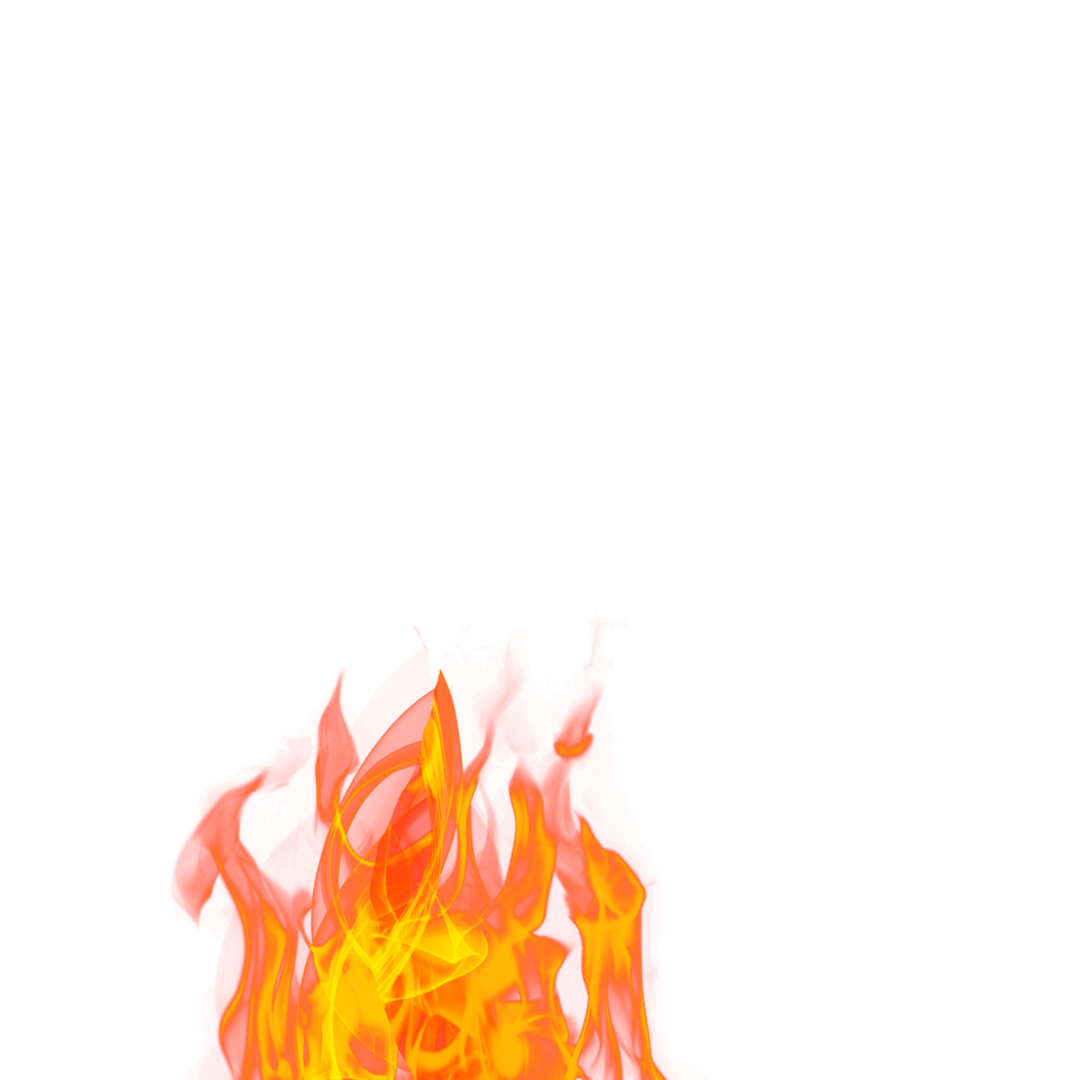 transparente fuego fuego png