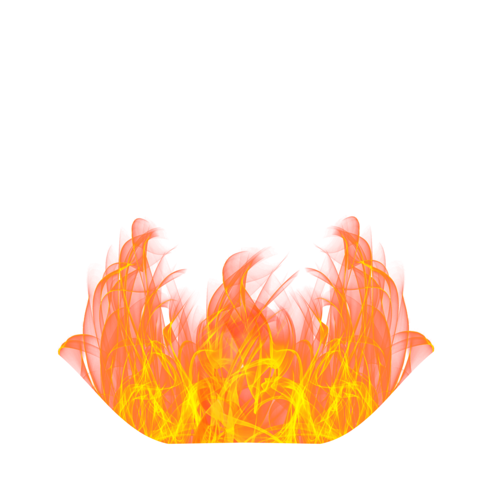 transparent fire flame png