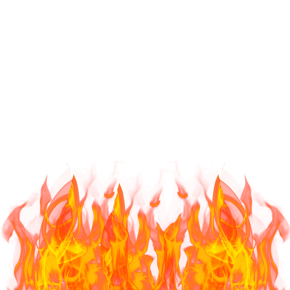 transparente fuego fuego png