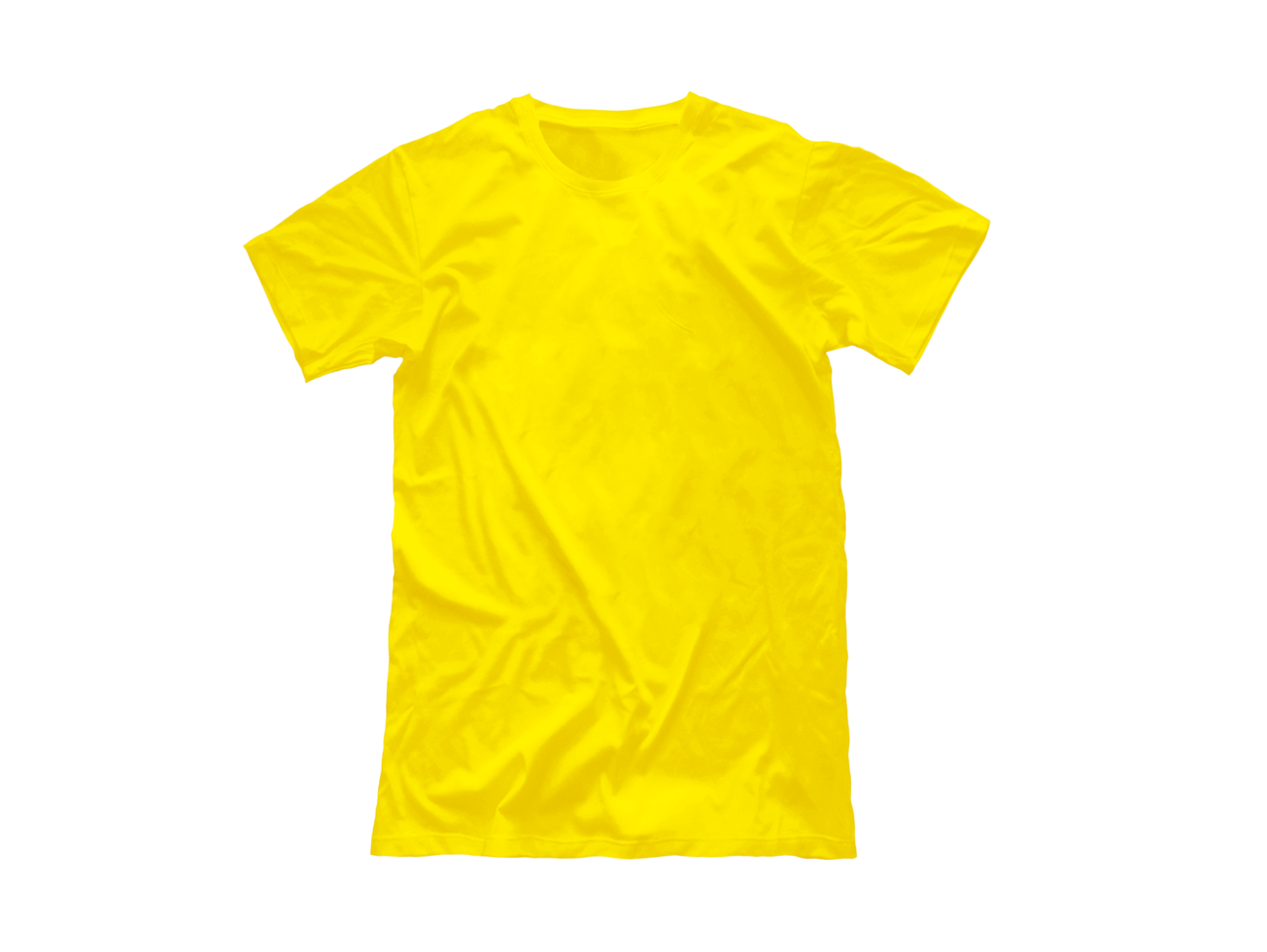 yellow Isolated t-shirt png