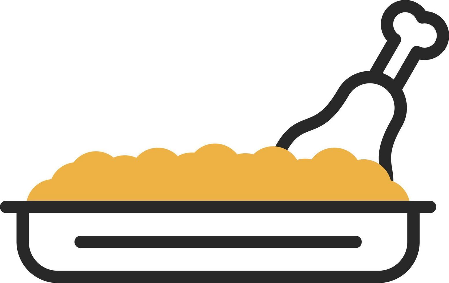 Dinner Vector Icon Design