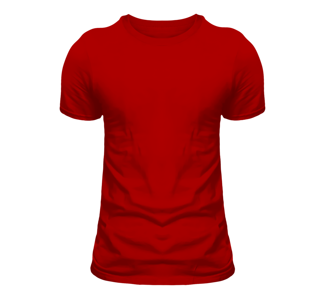 T-shirt rossa png