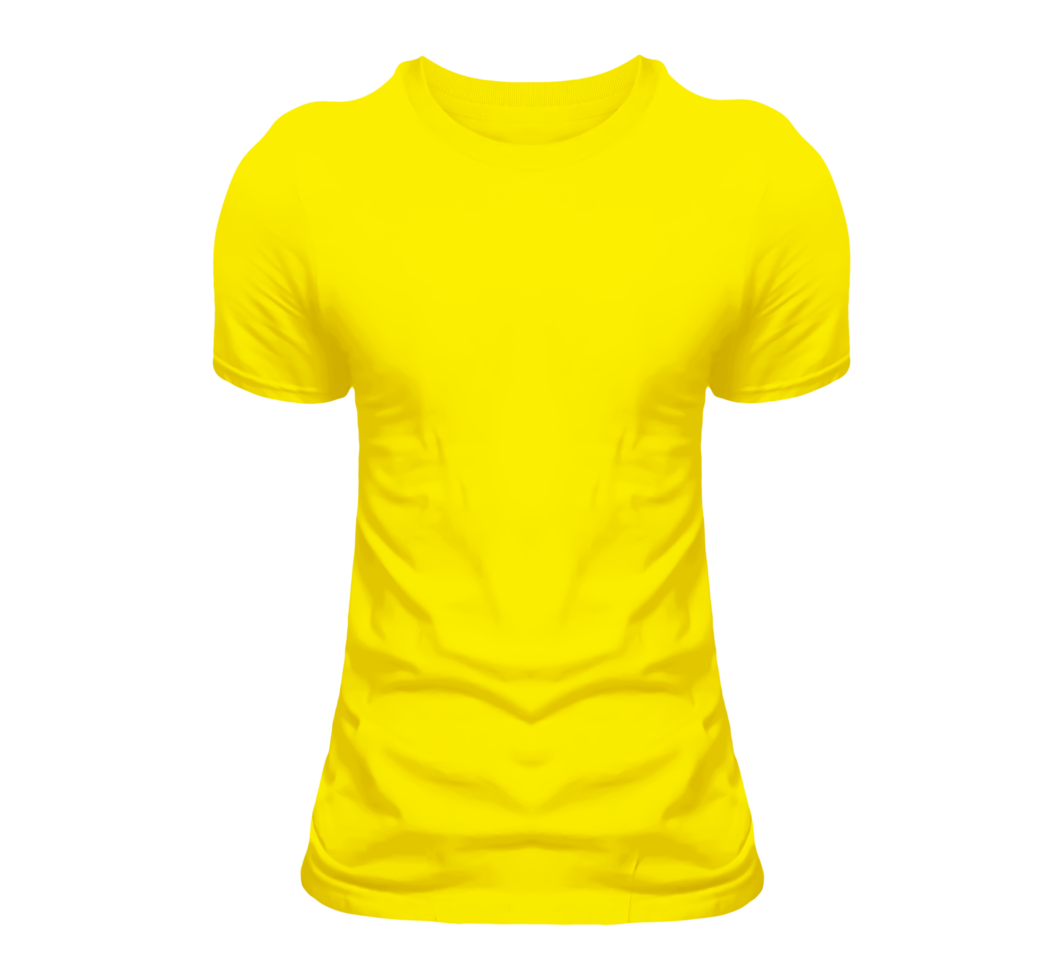 t-shirt jaune png