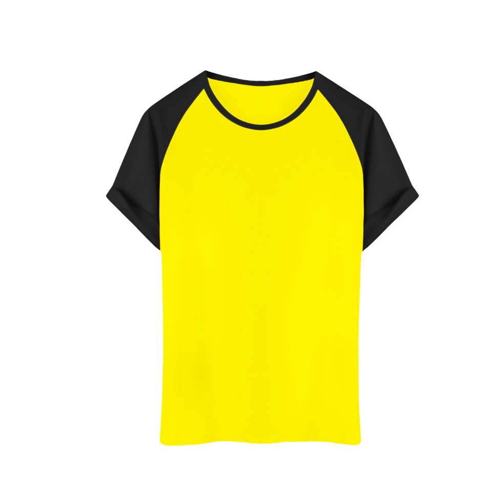 camiseta amarilla png