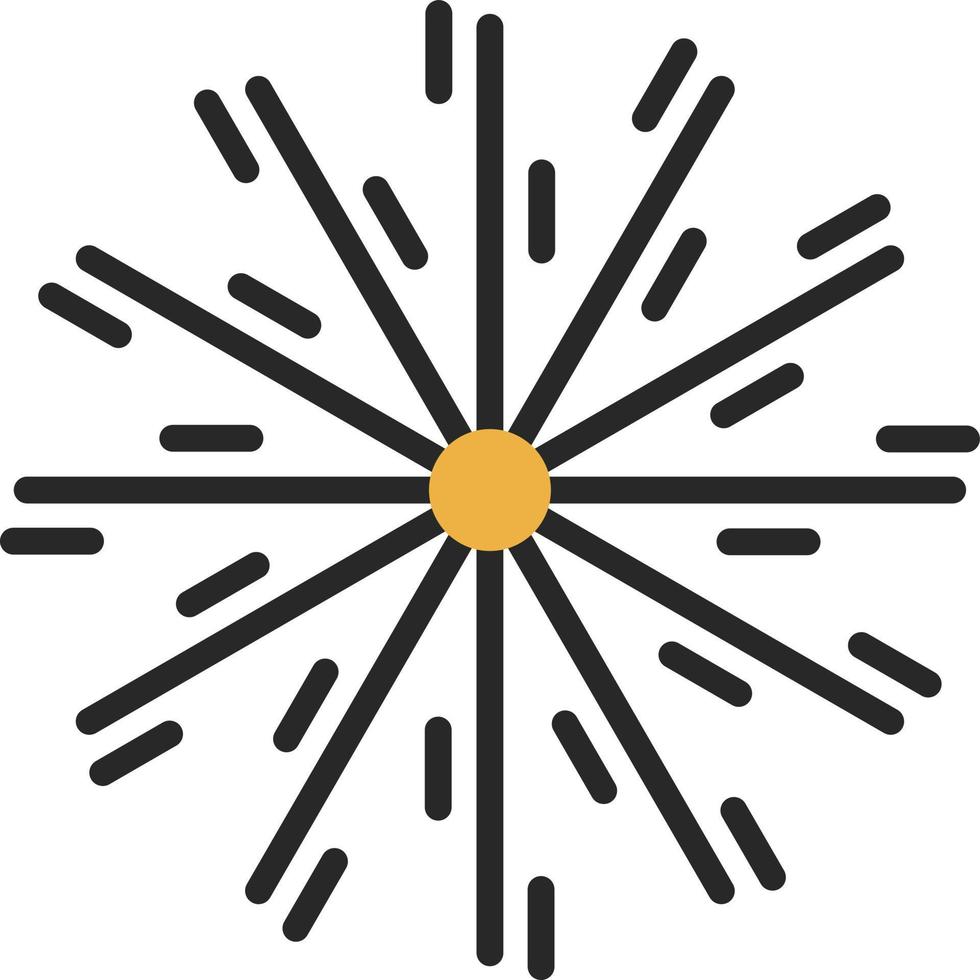 Fireworks Vector Icon Design