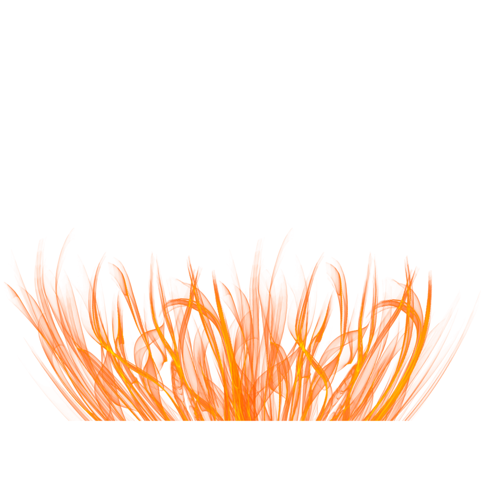 realistic transparent fire flame png