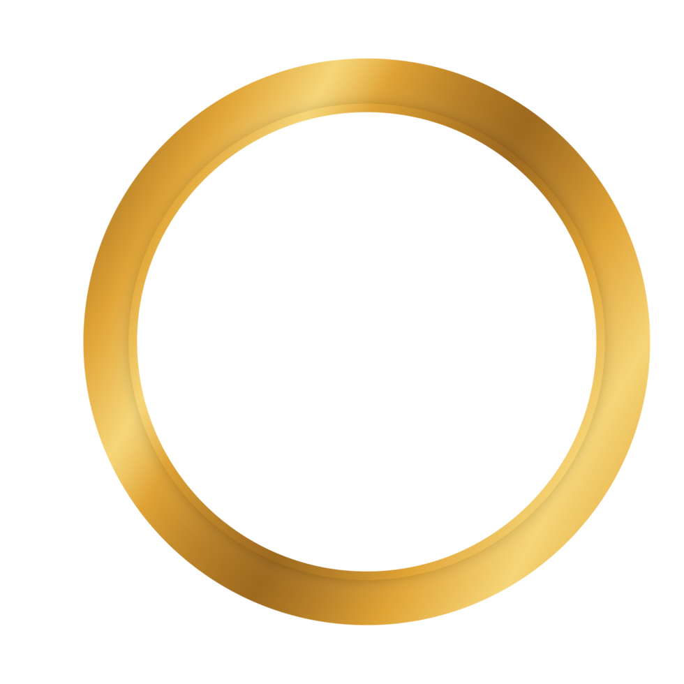 luxury circle frame png