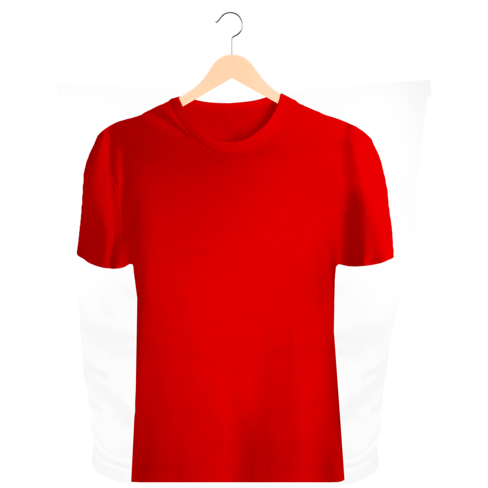 röd t-shirt png