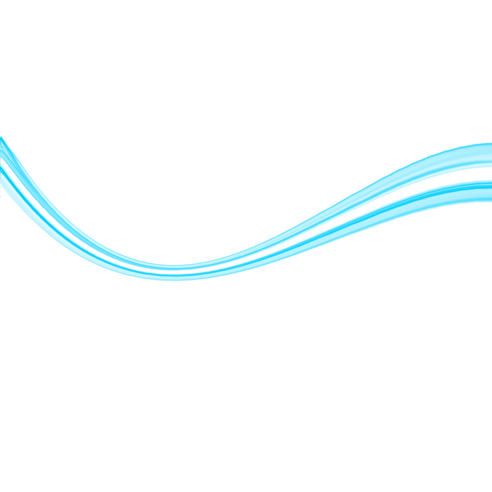 azul cor abstrato onda Projeto elemento png