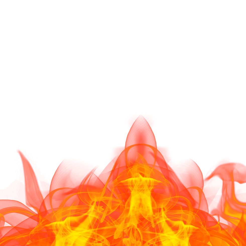 transparente fogo chama png