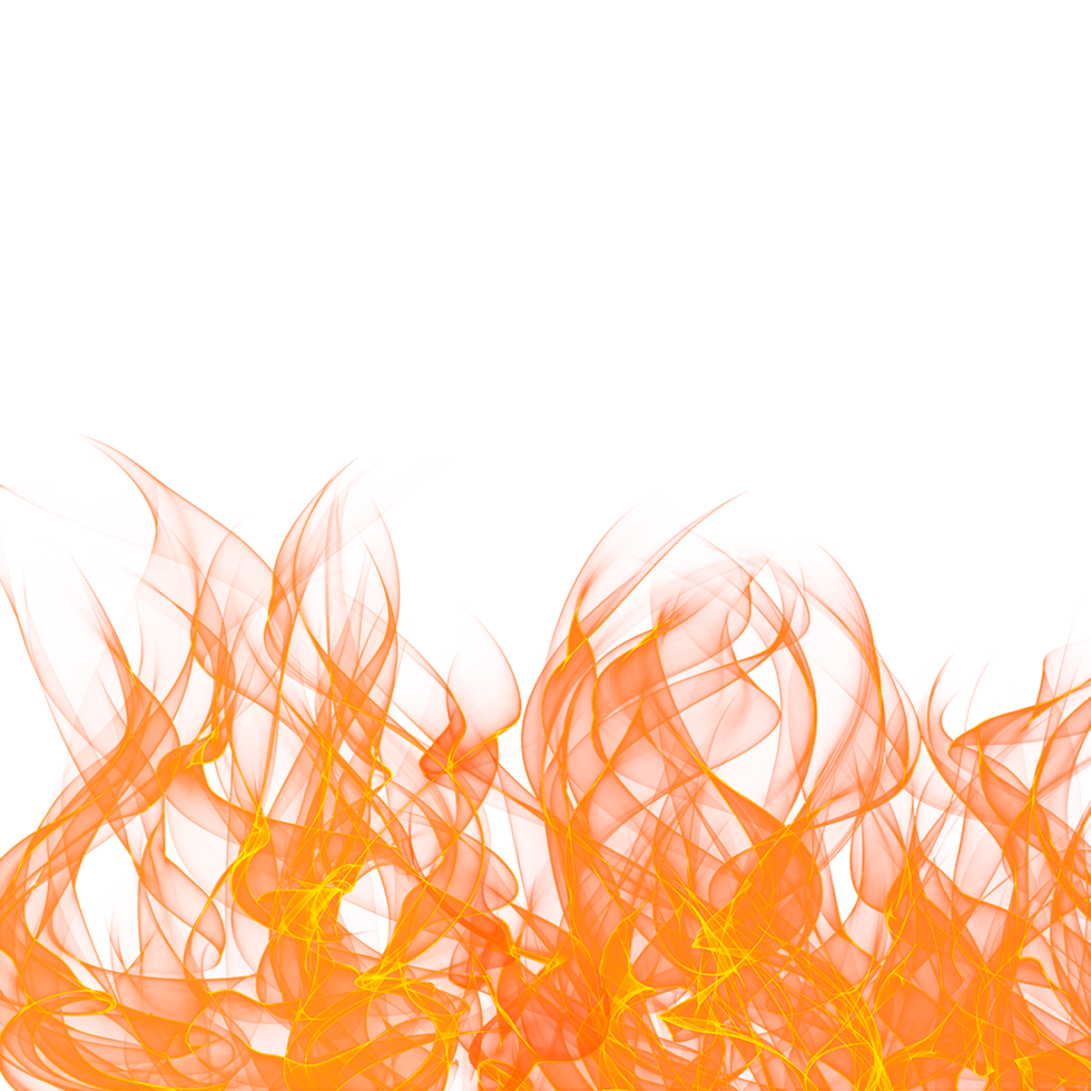 fuego fuego transparente png