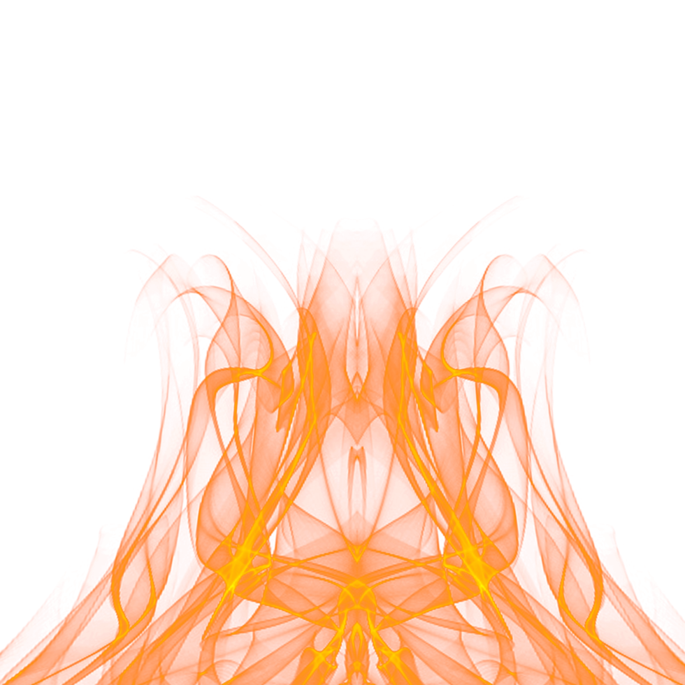 Feu flamme transparent png