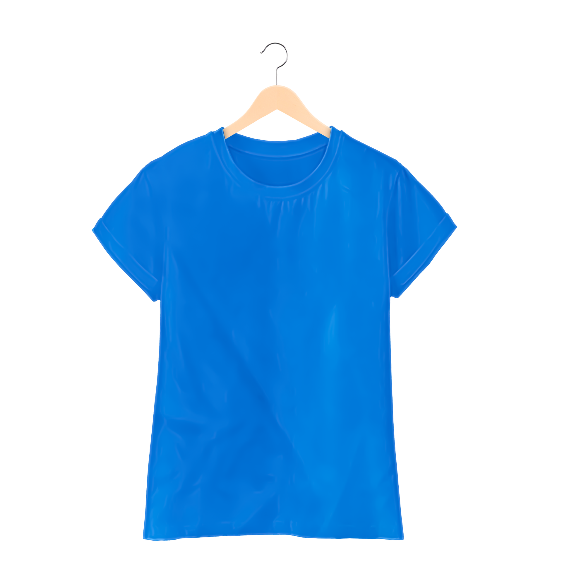 blue t shirt 21104137 PNG